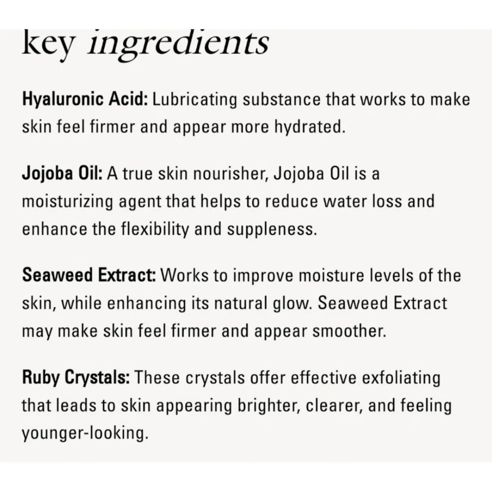 Goldfaden MD ruby crystal brightening microderm exfoliator scrub - Picture 2 of 4